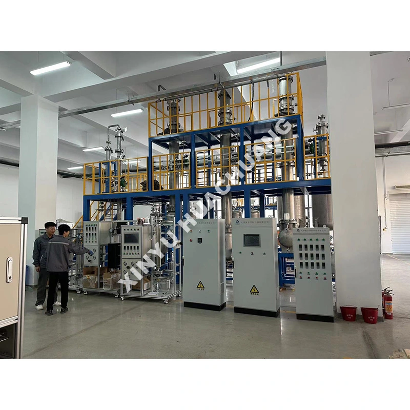 Unidade de destilação química de flúor