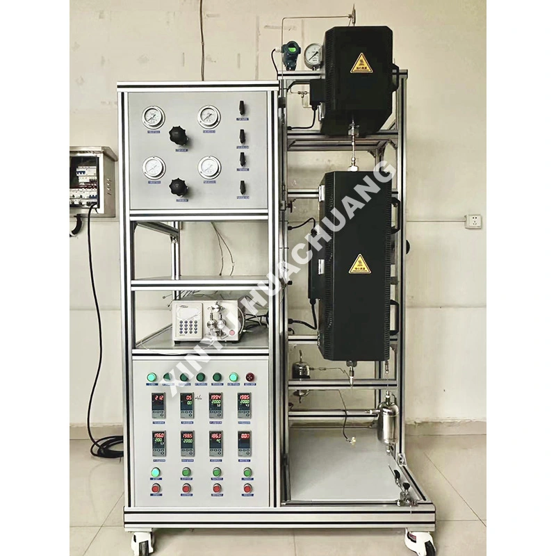 Unidade de teste catalítico de metanol